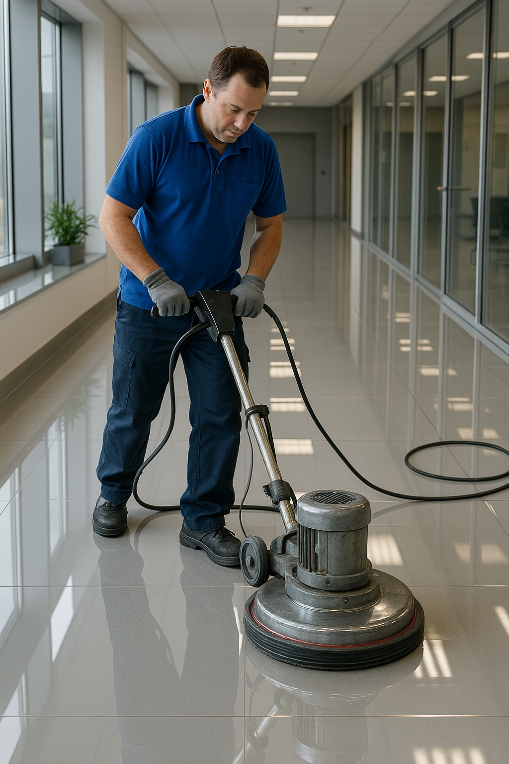 Professionelle Bodenreinigung